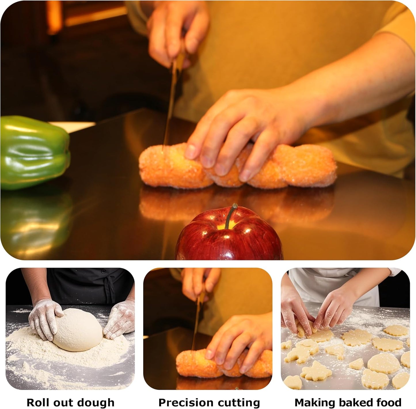 Heavy Duty - Stainless Steel Chopping Board